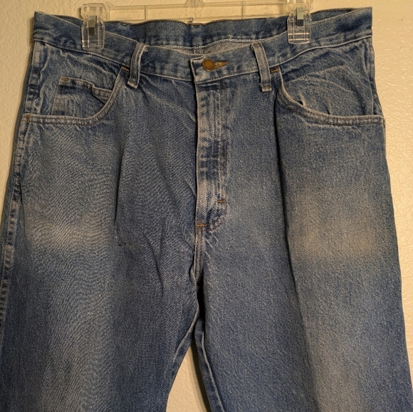 Rustler Classic Blue Denim Jeans 36x30 Pre-owned - Picture 3 of 6